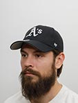 Бейсболка 47 BRAND арт. B-MVP18WBV-BKA Oakland Athletics MLB (черный)